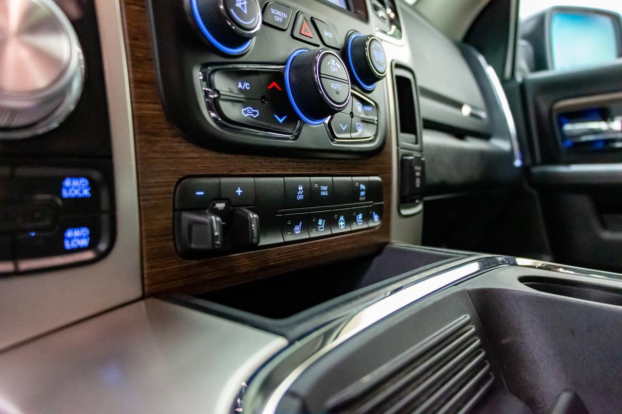 2017 Ram 1500 4x4 Crew Cab Laramie EcoDiesel Leather Roof Nav Red Deer AB