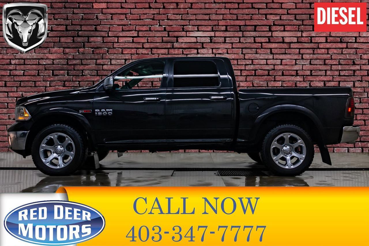 2017 Ram 1500 4x4 Crew Cab Laramie EcoDiesel Leather Roof Nav