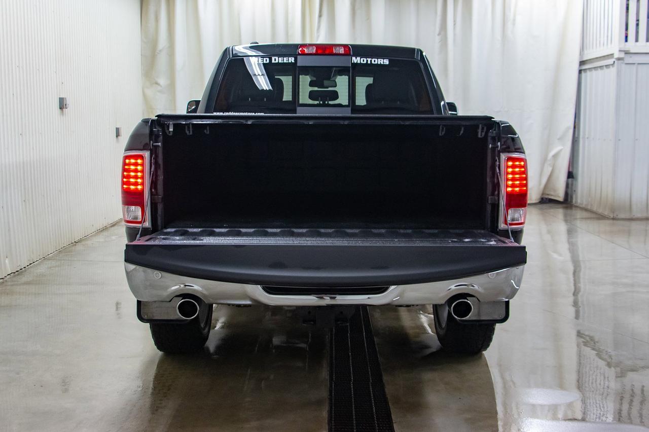 2017 Ram 1500 4x4 Crew Cab Laramie Leather Roof Nav Red Deer AB