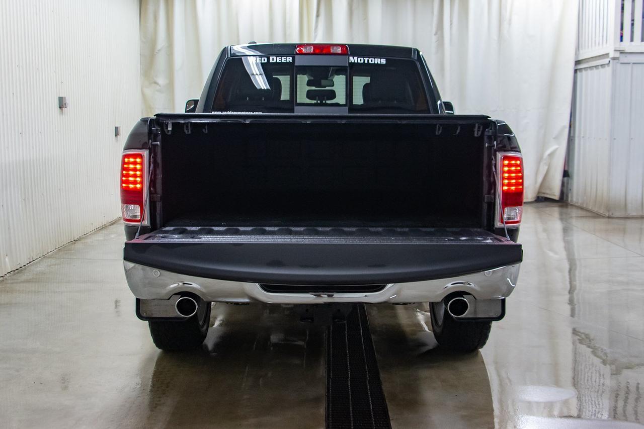 2017 Ram 1500 4x4 Crew Cab Laramie Leather Roof Nav Red Deer AB