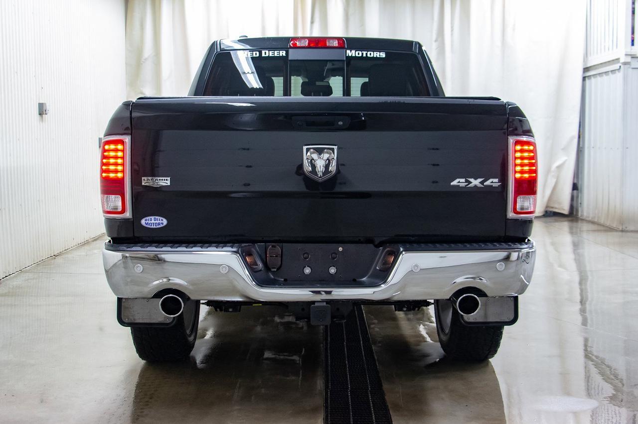 2017 Ram 1500 4x4 Crew Cab Laramie Leather Roof Nav Red Deer AB