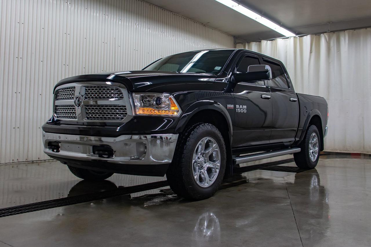 2017 Ram 1500 4x4 Crew Cab Laramie Leather Roof Nav Red Deer AB