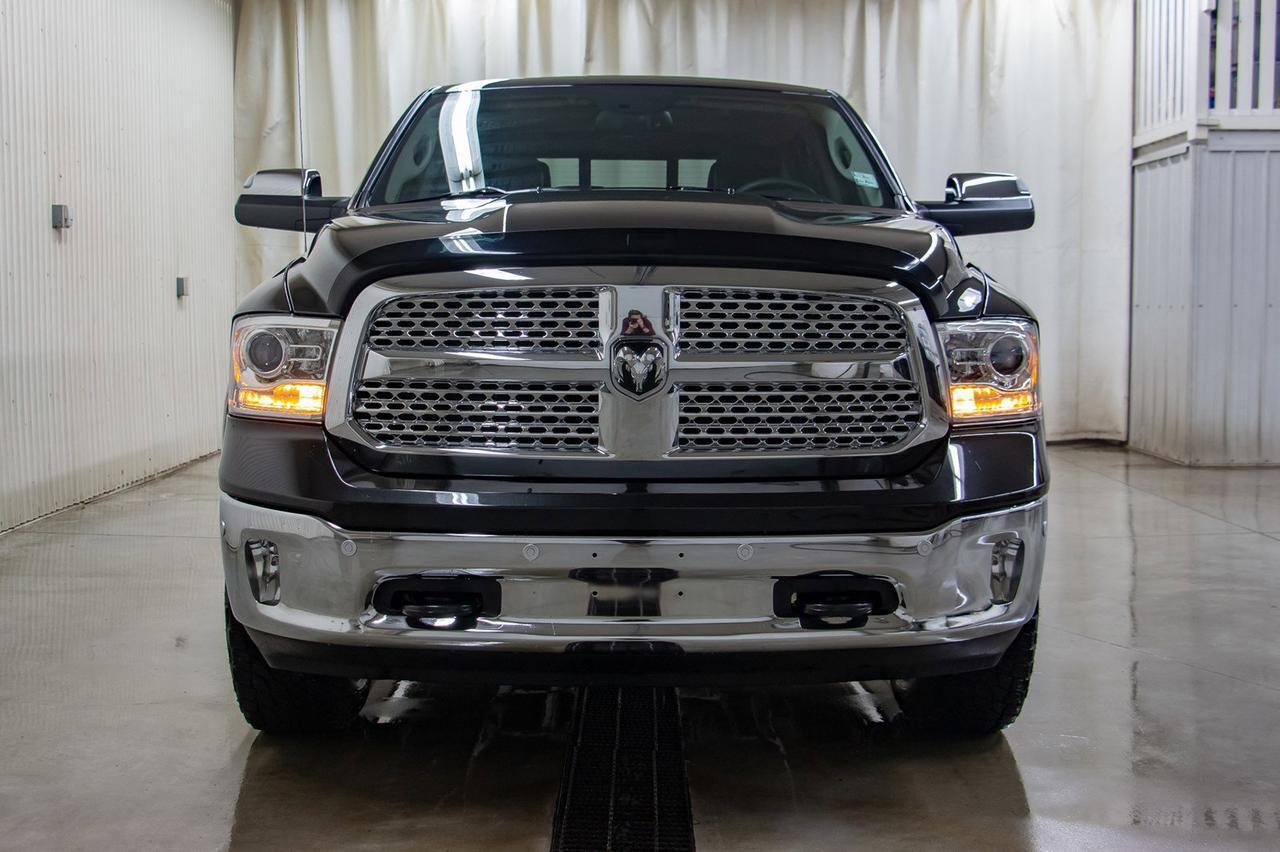2017 Ram 1500 4x4 Crew Cab Laramie Leather Roof Nav Red Deer AB