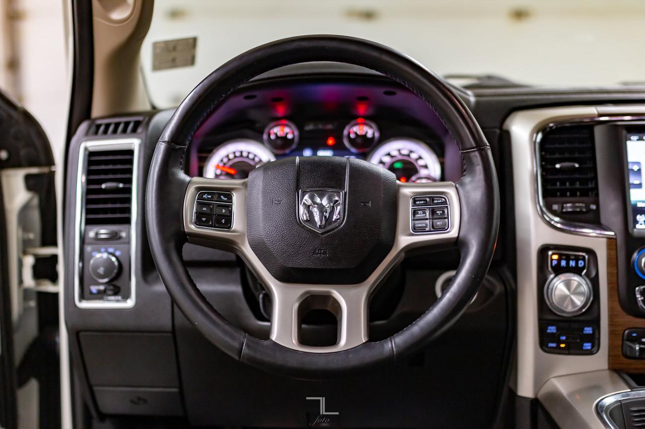 2017 Ram 1500 4x4 Crew Cab Laramie Leather Roof Nav Red Deer AB