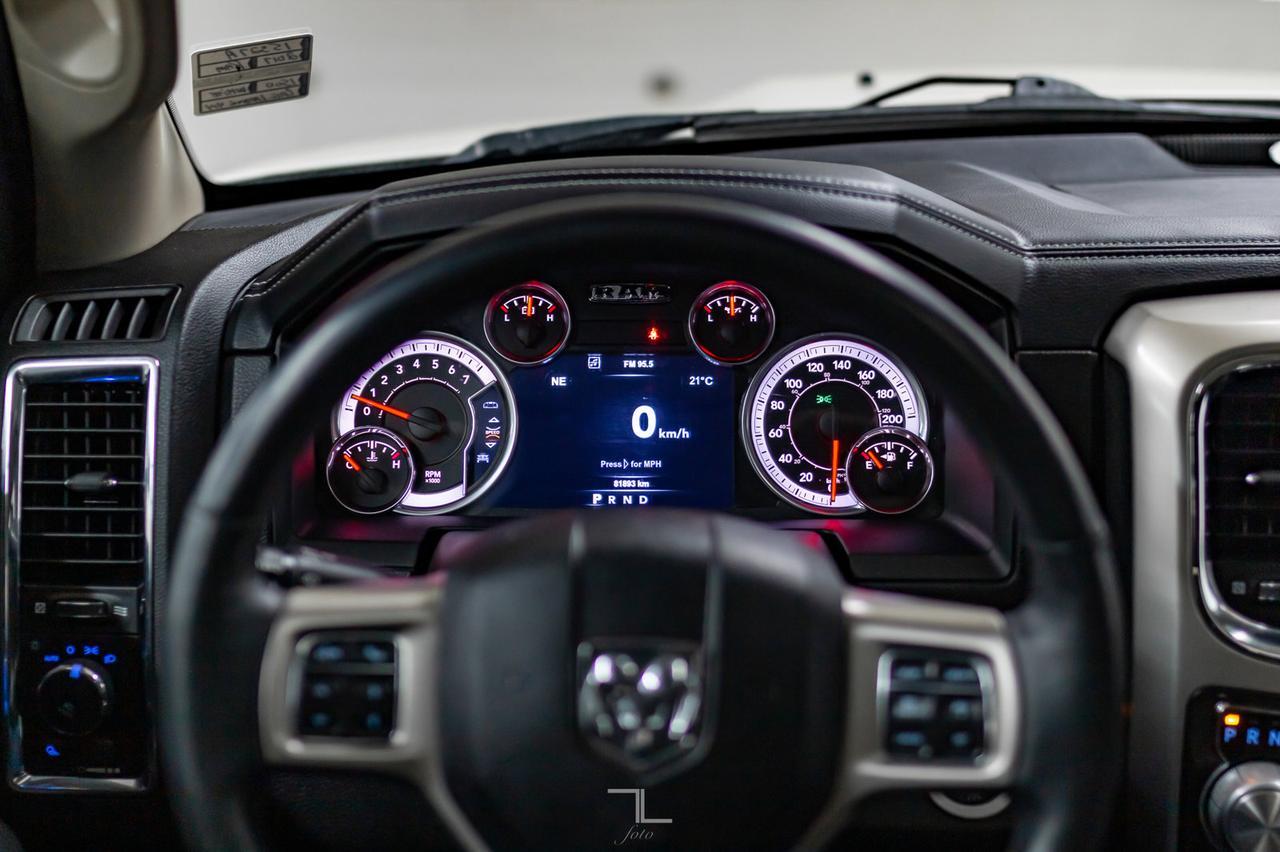 2017 Ram 1500 4x4 Crew Cab Laramie Leather Roof Nav Red Deer AB