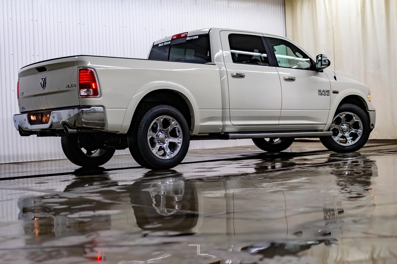 2017 Ram 1500 4x4 Crew Cab Laramie Leather Roof Nav Red Deer AB
