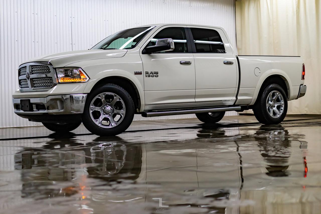 2017 Ram 1500 4x4 Crew Cab Laramie Leather Roof Nav Red Deer AB