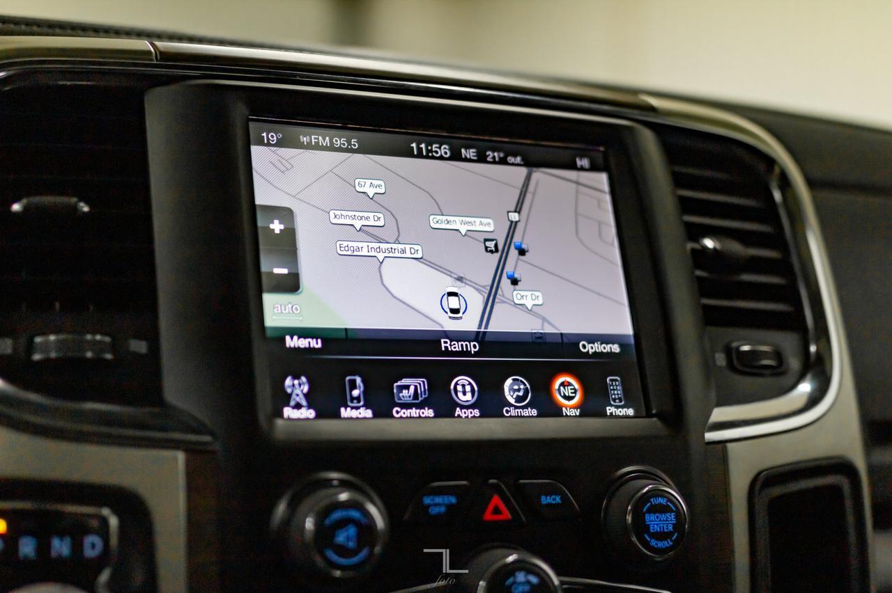 2017 Ram 1500 4x4 Crew Cab Laramie Leather Roof Nav Red Deer AB