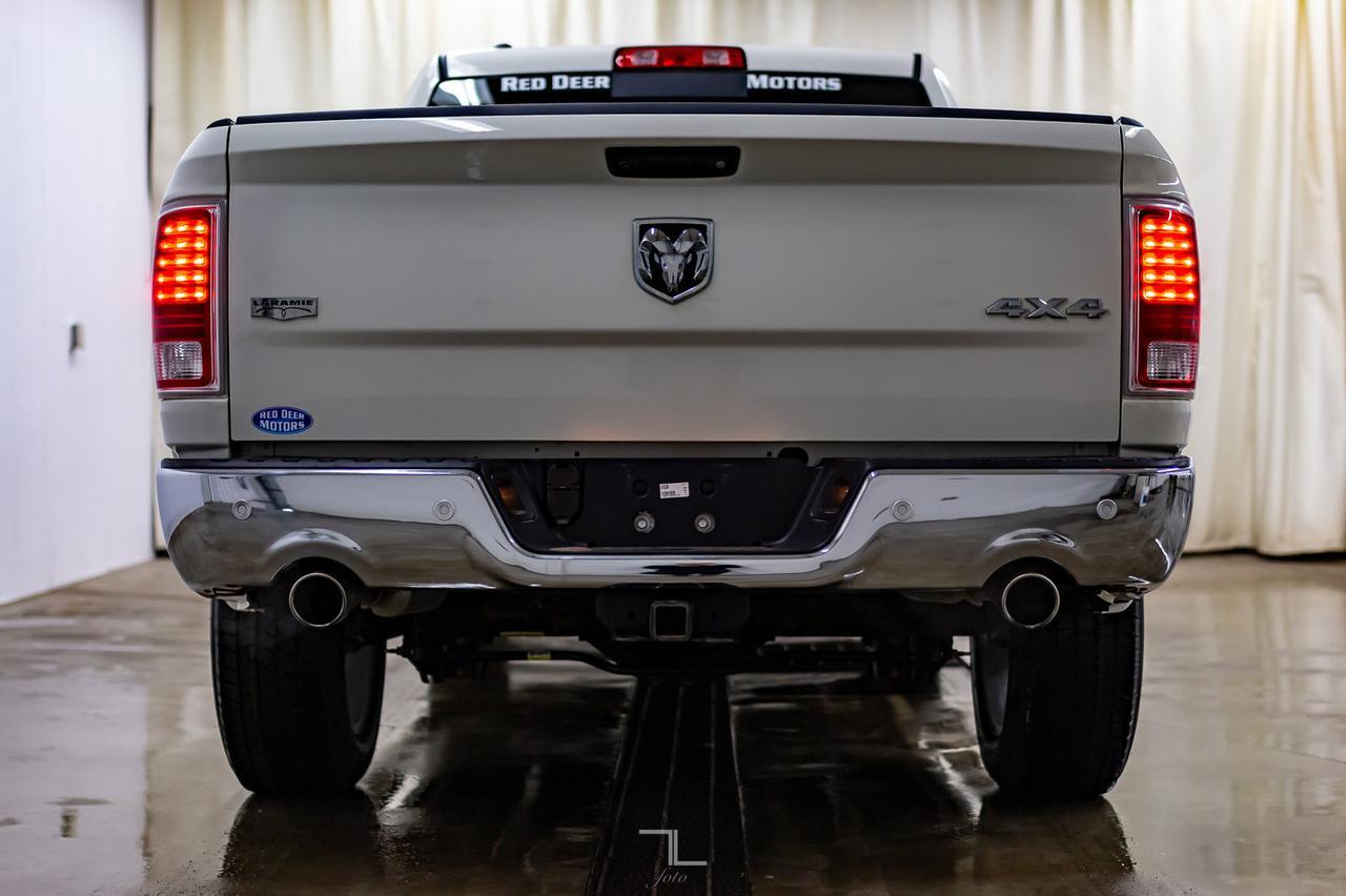 2017 Ram 1500 4x4 Crew Cab Laramie Leather Roof Nav Red Deer AB