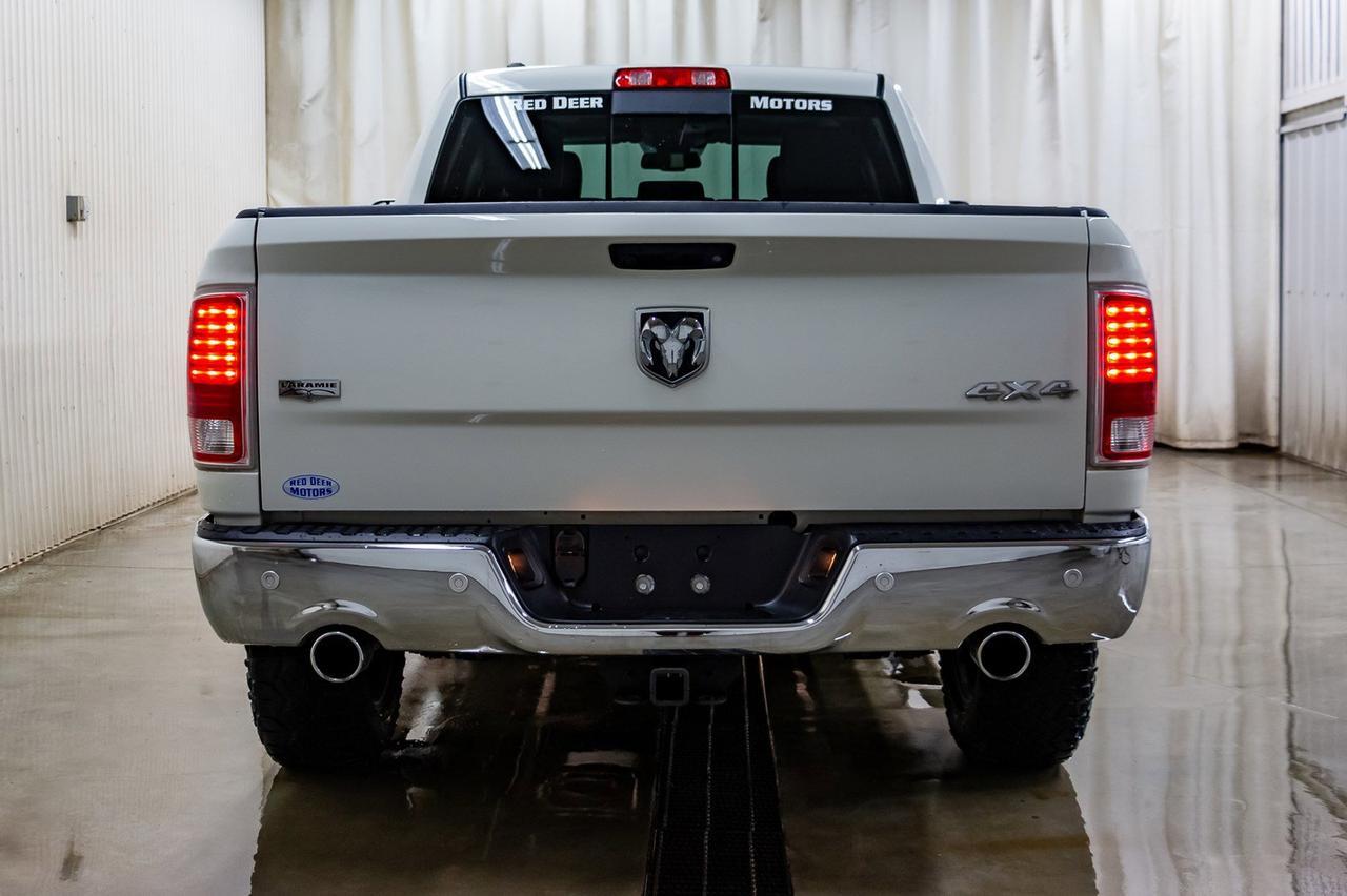 2017 Ram 1500 4x4 Crew Cab Laramie Leather Roof Nav Red Deer AB