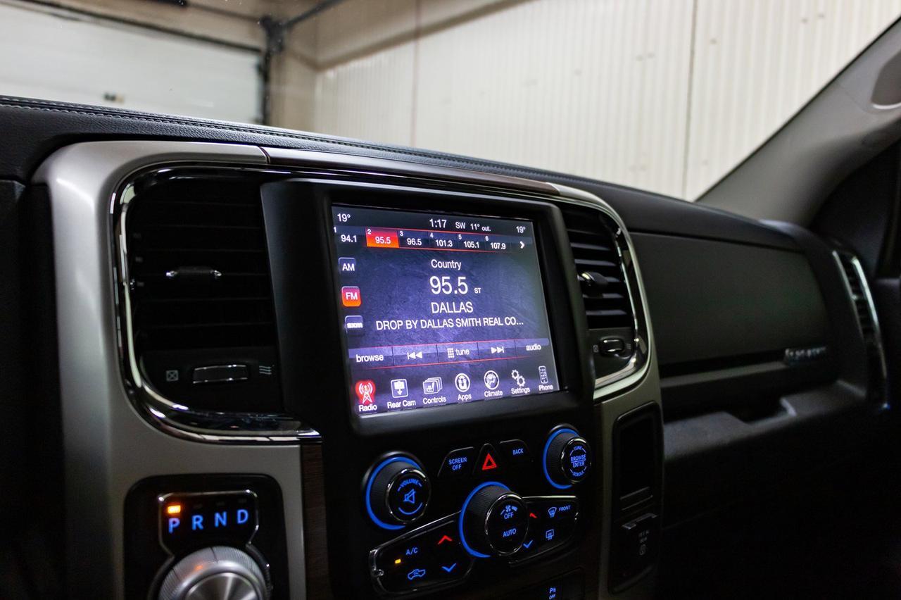 2017 Ram 1500 4x4 Crew Cab Laramie Leather Roof Nav Red Deer AB