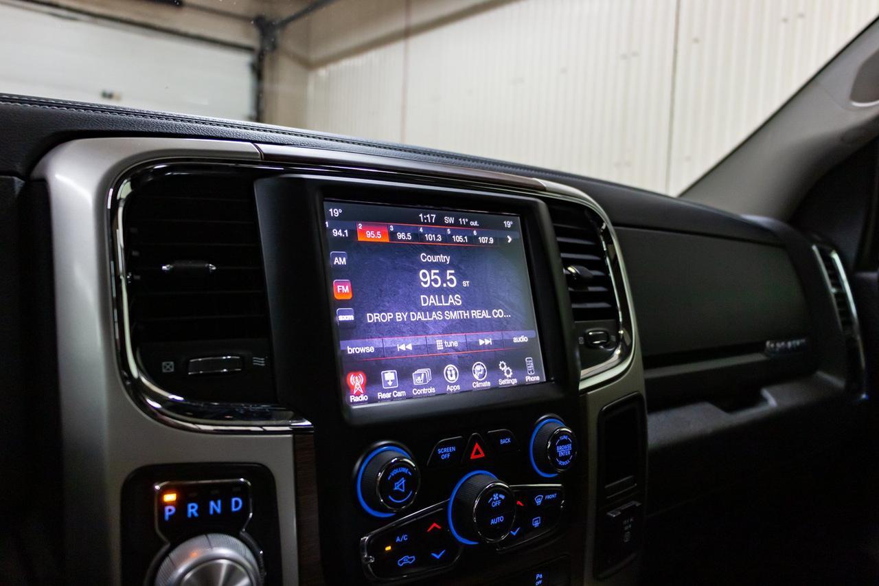 2017 Ram 1500 4x4 Crew Cab Laramie Leather Roof Nav Red Deer AB