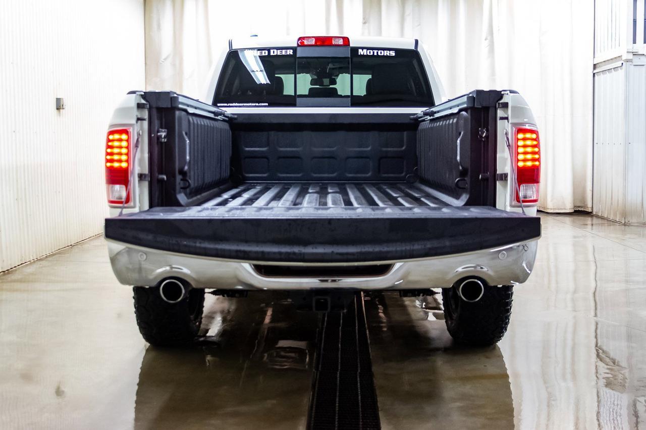 2017 Ram 1500 4x4 Crew Cab Laramie Leather Roof Nav Red Deer AB