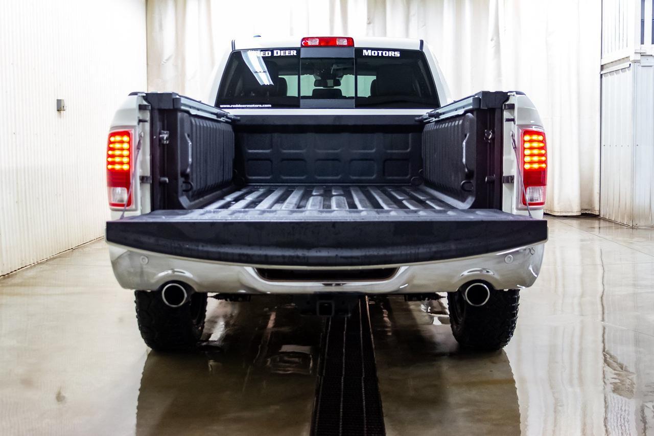 2017 Ram 1500 4x4 Crew Cab Laramie Leather Roof Nav Red Deer AB