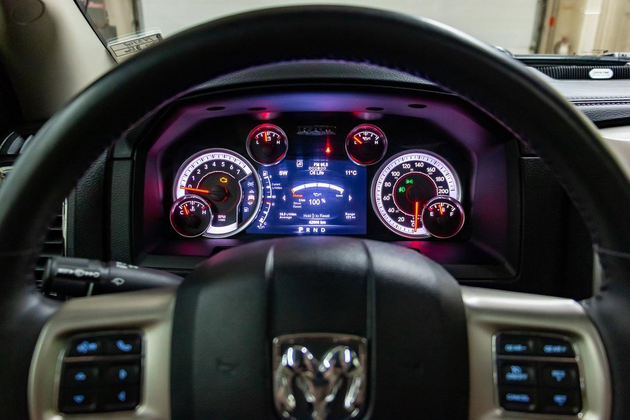 2017 Ram 1500 4x4 Crew Cab Laramie Leather Roof Nav Red Deer AB