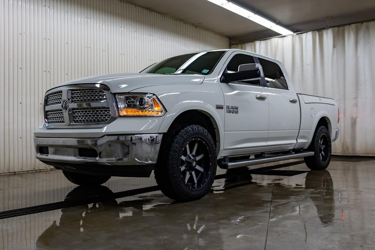 2017 Ram 1500 4x4 Crew Cab Laramie Leather Roof Nav Red Deer AB