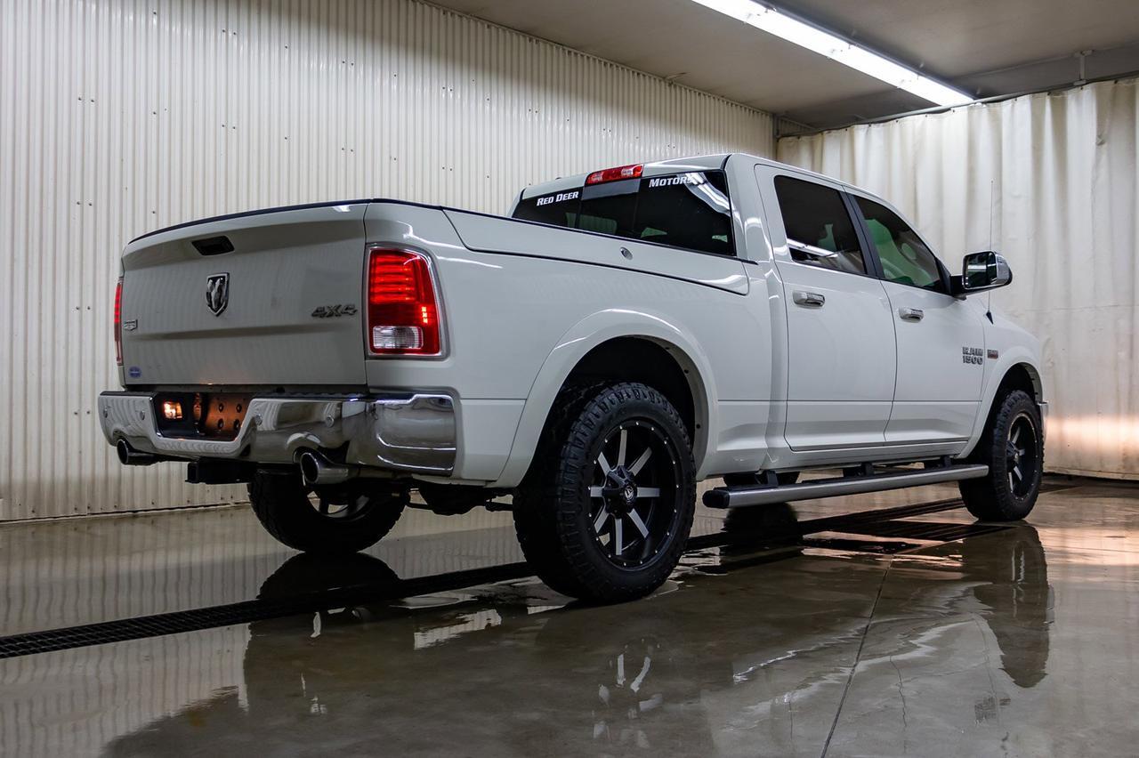 2017 Ram 1500 4x4 Crew Cab Laramie Leather Roof Nav Red Deer AB