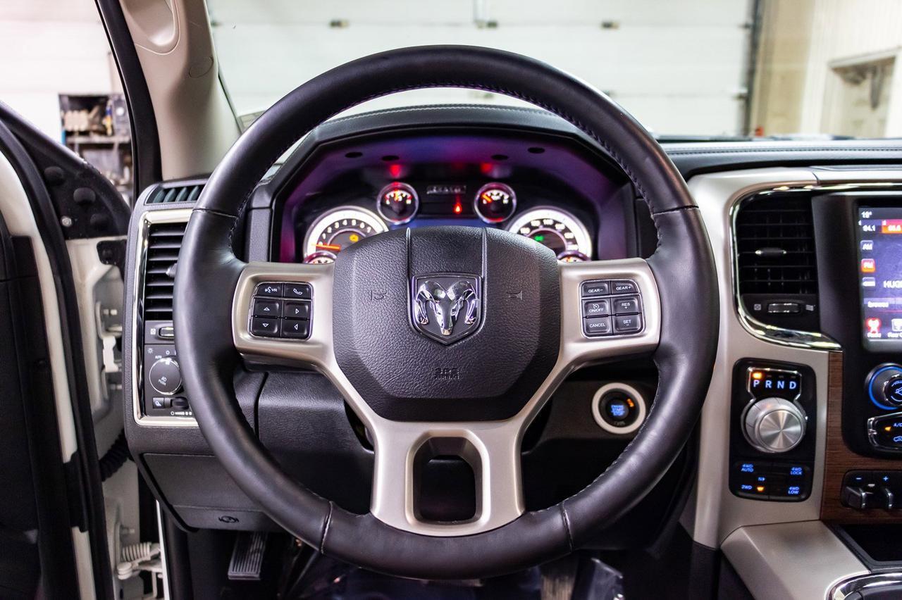 2017 Ram 1500 4x4 Crew Cab Laramie Leather Roof Nav Red Deer AB