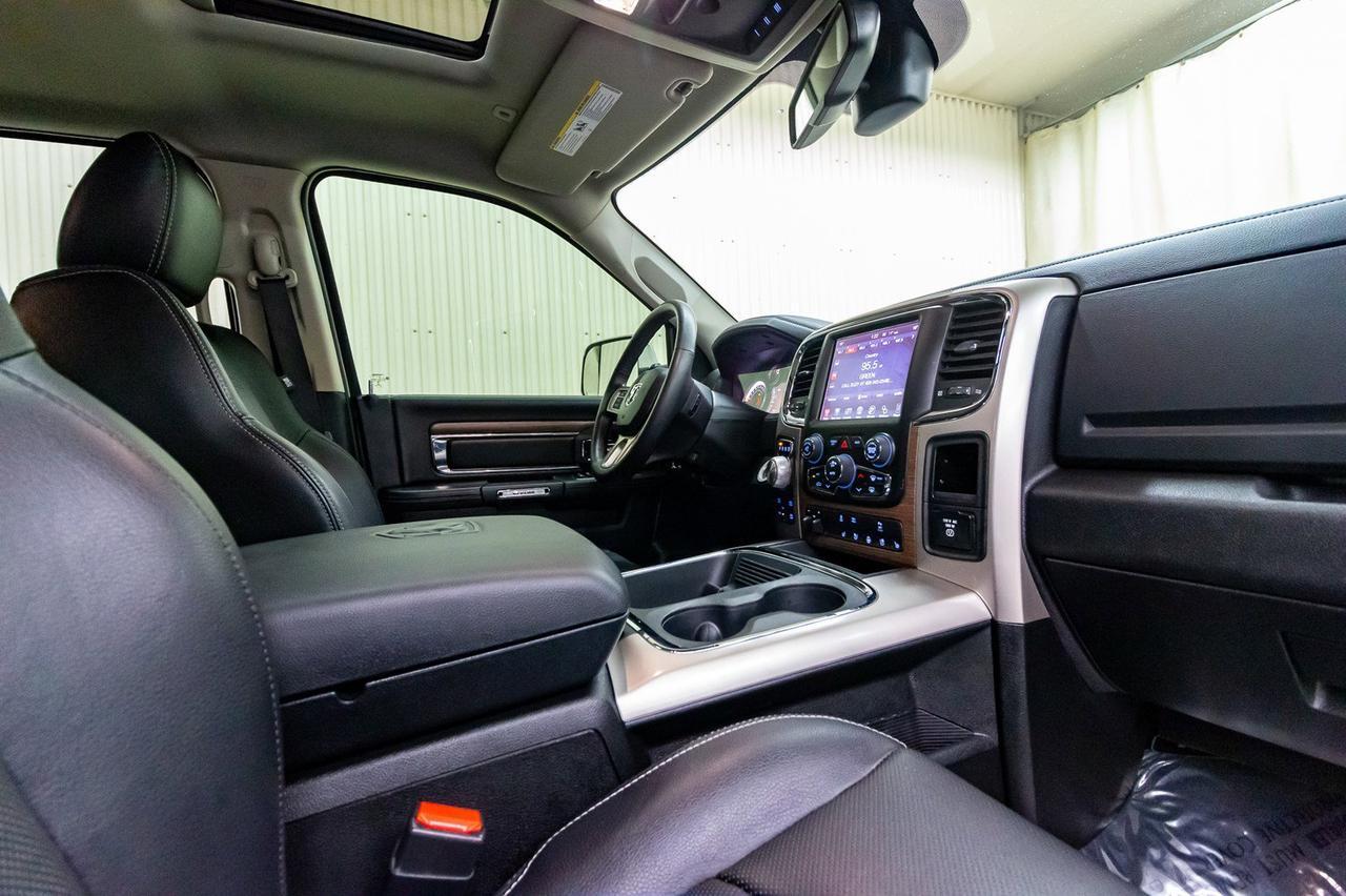 2017 Ram 1500 4x4 Crew Cab Laramie Leather Roof Nav Red Deer AB