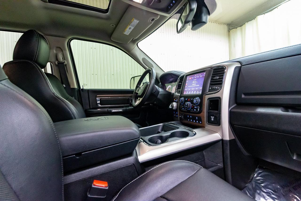 2017 Ram 1500 4x4 Crew Cab Laramie Leather Roof Nav Red Deer AB