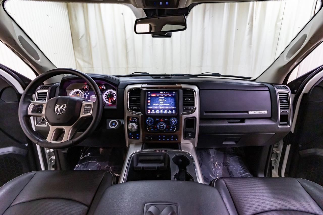 2017 Ram 1500 4x4 Crew Cab Laramie Leather Roof Nav Red Deer AB