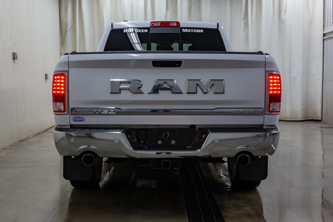 2017 Ram 1500 4x4 Crew Cab Limited Leather Roof Nav Red Deer AB