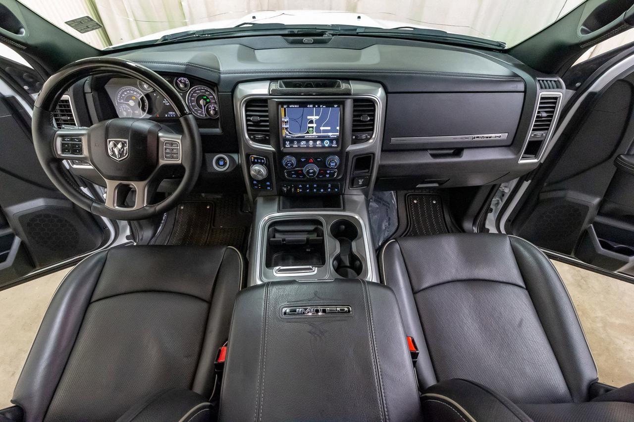 2017 Ram 1500 4x4 Crew Cab Limited Leather Roof Nav Red Deer AB