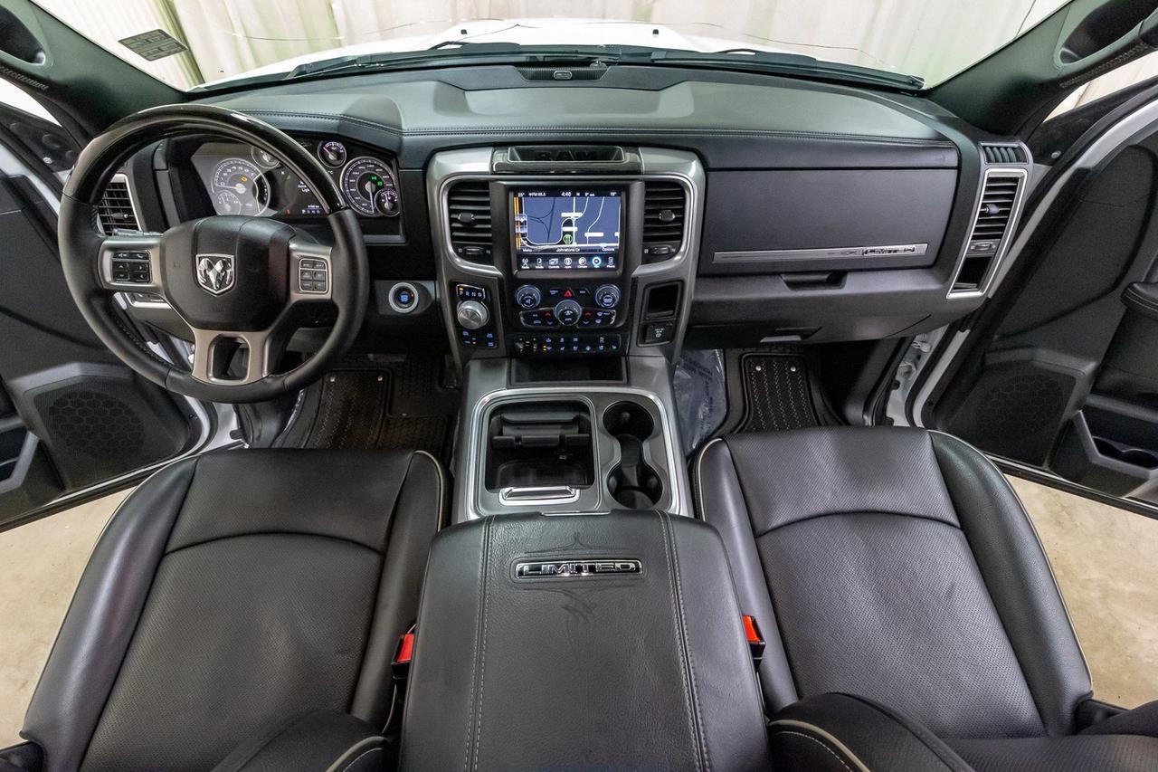 2017 Ram 1500 4x4 Crew Cab Limited Leather Roof Nav Red Deer AB