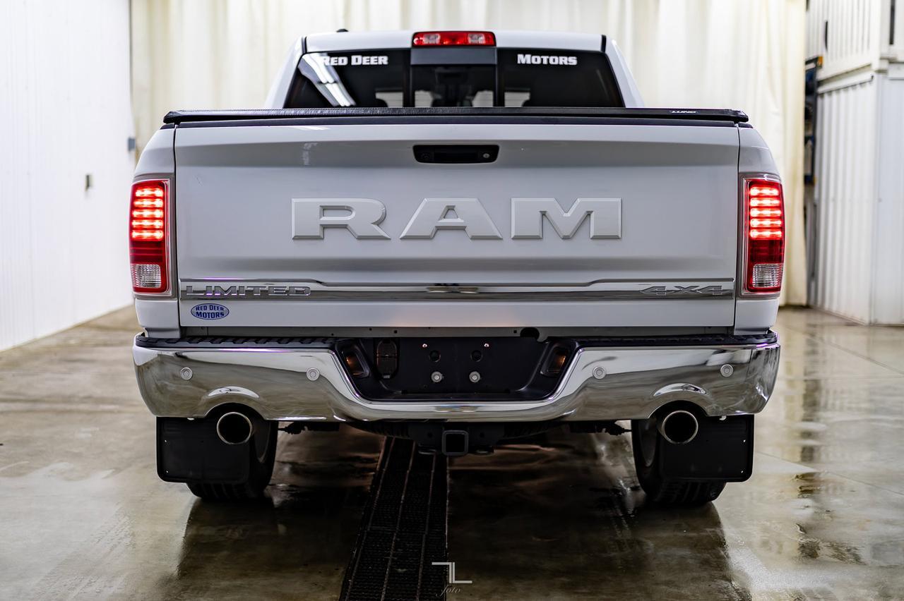 2017 Ram 1500 4x4 Crew Cab Limited Leather Roof Nav Red Deer AB