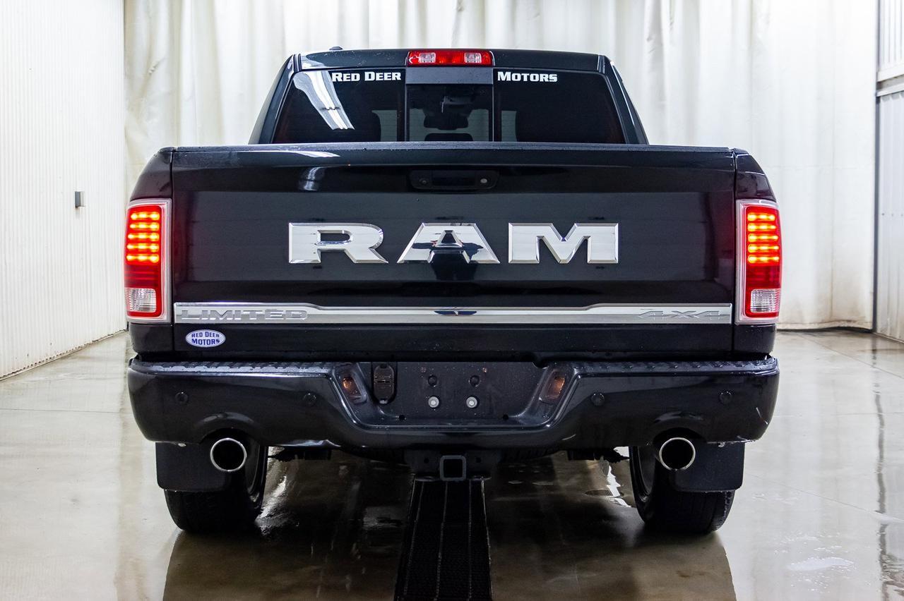 2017 Ram 1500 4x4 Crew Cab Limited Leather Roof Nav Red Deer AB