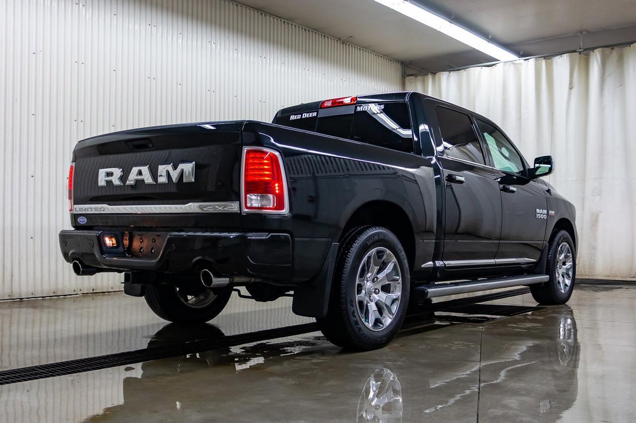 2017 Ram 1500 4x4 Crew Cab Limited Leather Roof Nav Red Deer AB