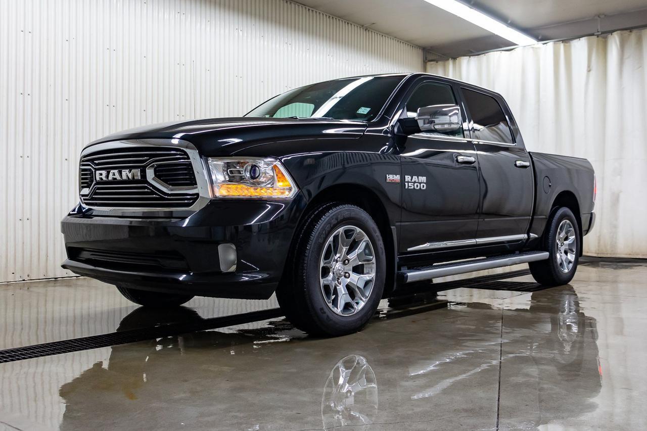 2017 Ram 1500 4x4 Crew Cab Limited Leather Roof Nav Red Deer AB