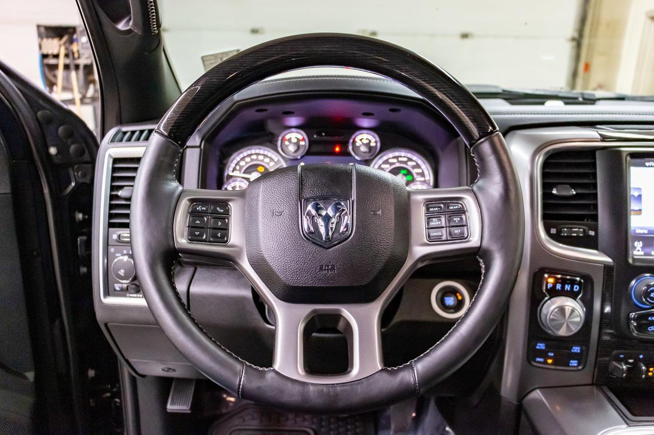 2017 Ram 1500 4x4 Crew Cab Limited Leather Roof Nav Red Deer AB