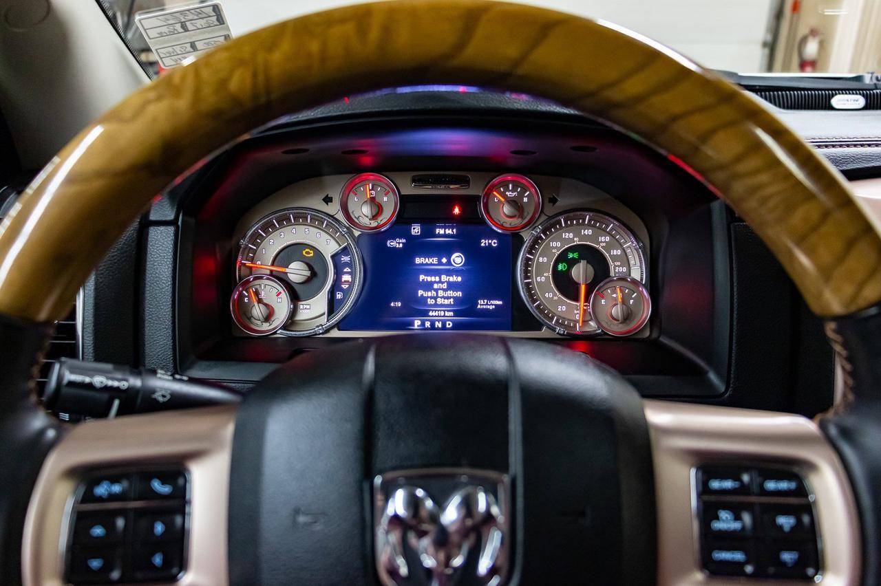 2017 Ram 1500 4x4 Crew Cab Longhorn Leather Roof Nav Red Deer AB