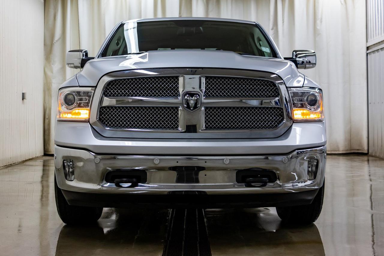 2017 Ram 1500 4x4 Crew Cab Longhorn Leather Roof Nav Red Deer AB