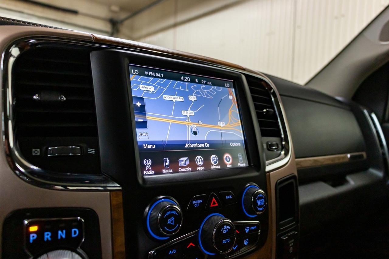 2017 Ram 1500 4x4 Crew Cab Longhorn Leather Roof Nav Red Deer AB