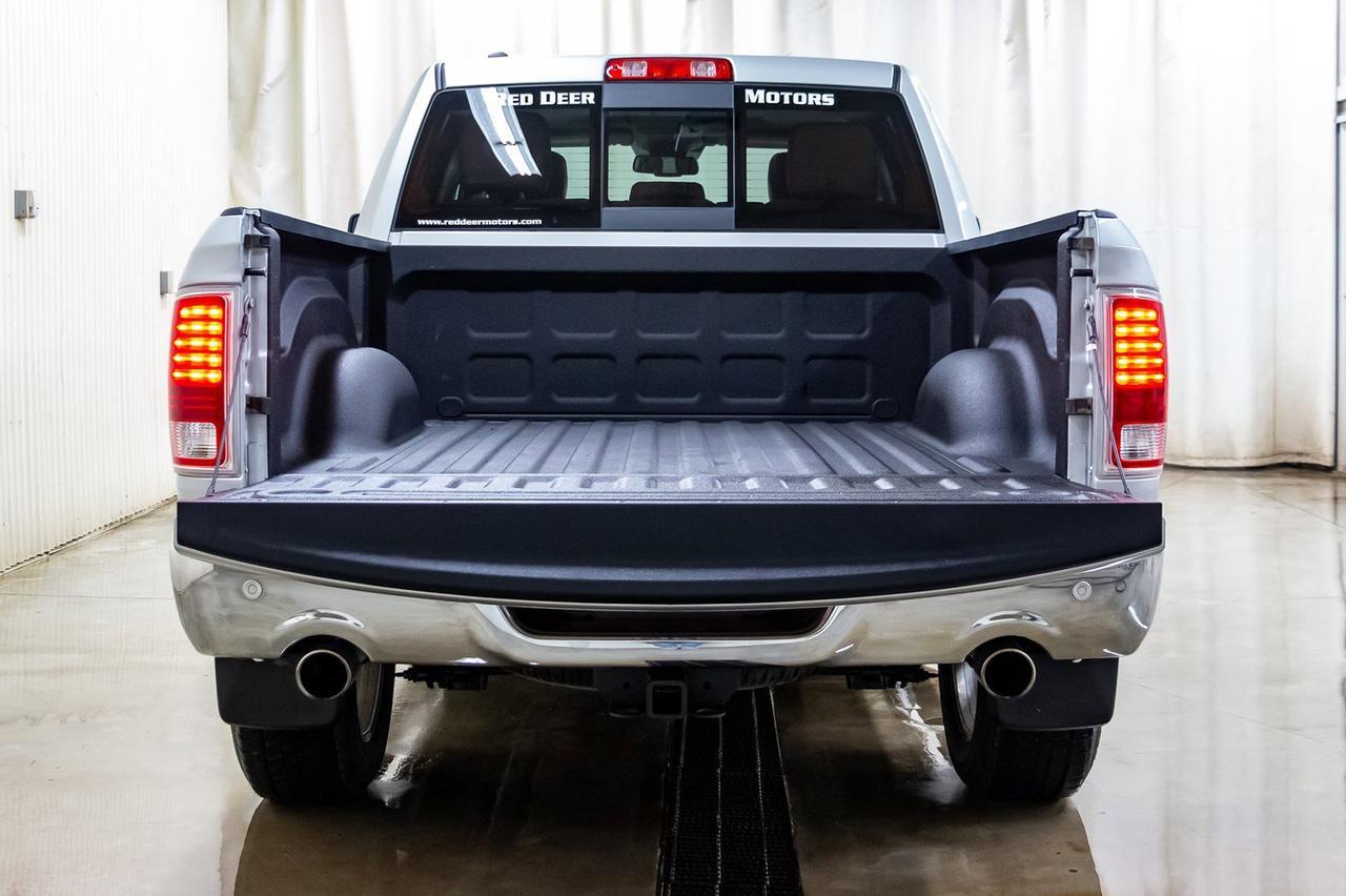 2017 Ram 1500 4x4 Crew Cab Longhorn Leather Roof Nav Red Deer AB