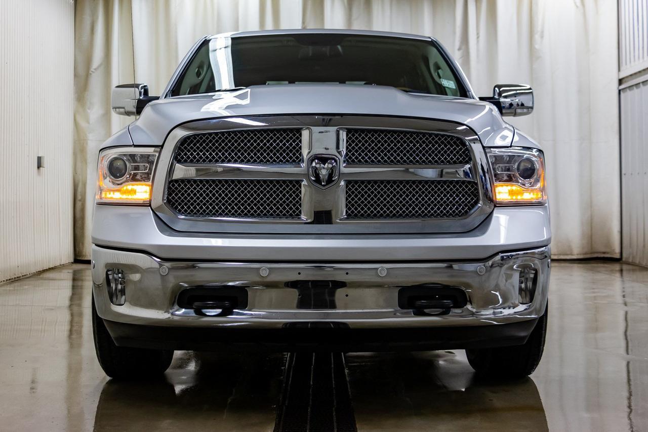 2017 Ram 1500 4x4 Crew Cab Longhorn Leather Roof Nav Red Deer AB