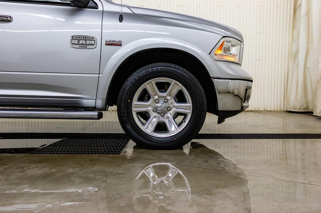 2017 Ram 1500 4x4 Crew Cab Longhorn Leather Roof Nav Red Deer AB