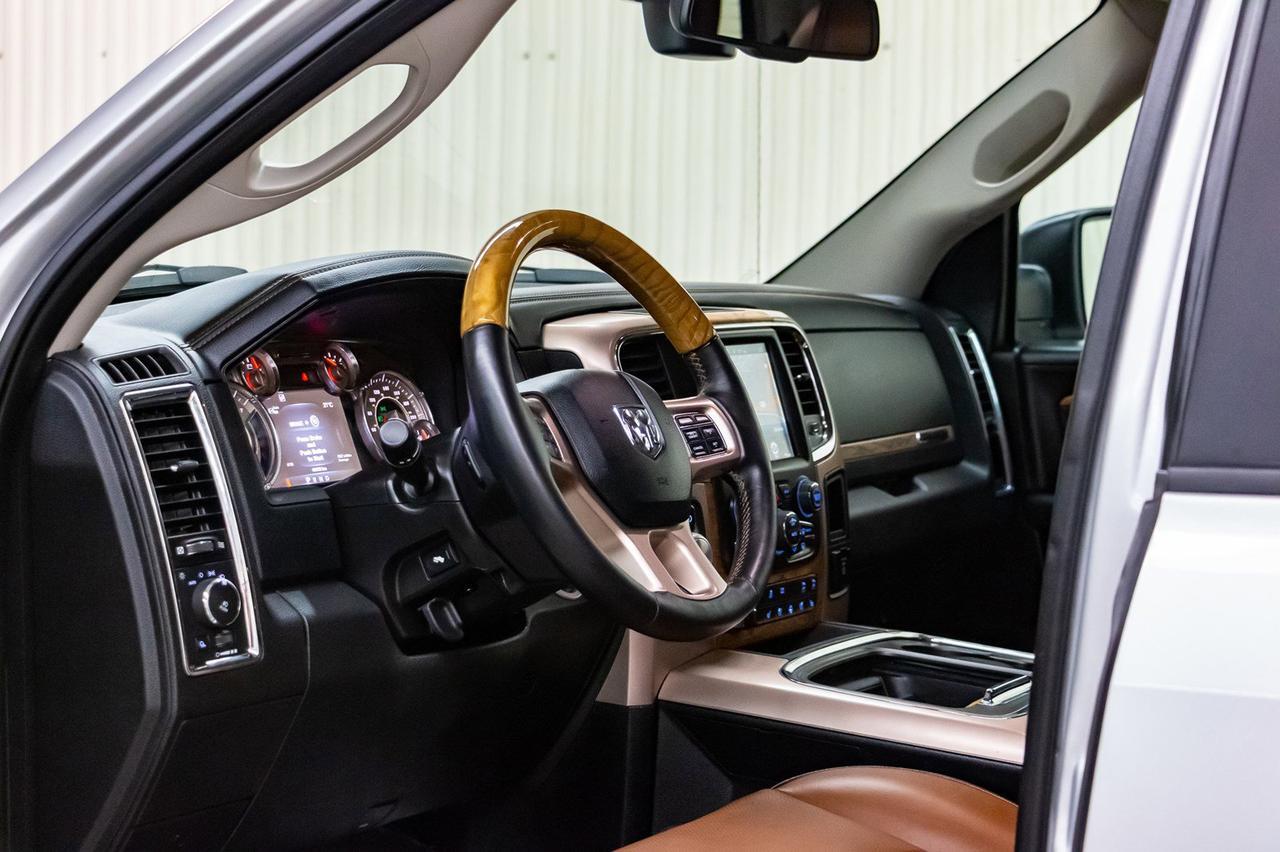 2017 Ram 1500 4x4 Crew Cab Longhorn Leather Roof Nav Red Deer AB