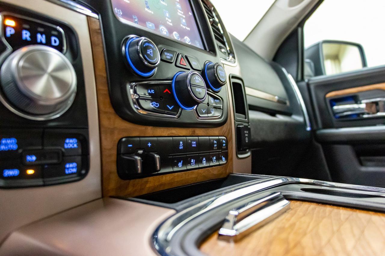 2017 Ram 1500 4x4 Crew Cab Longhorn Leather Roof Nav Red Deer AB