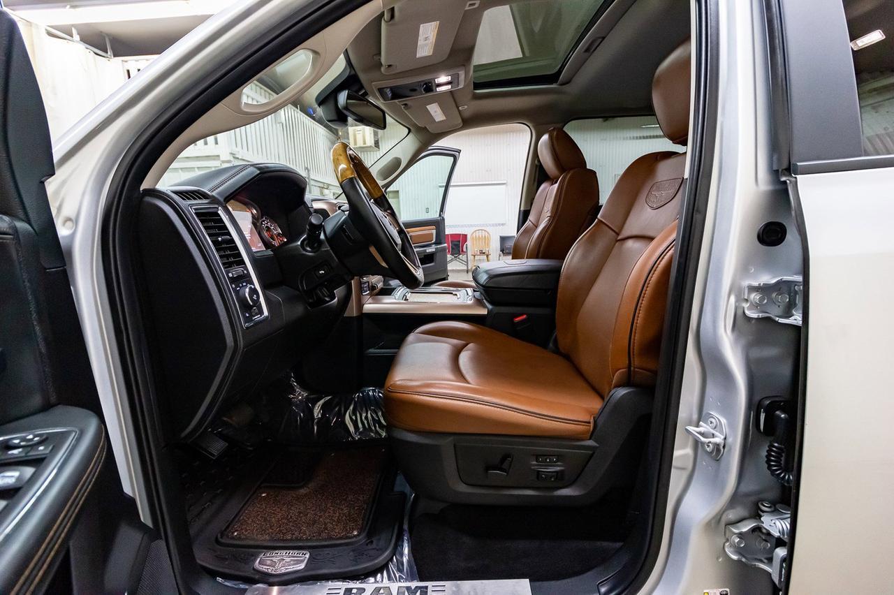 2017 Ram 1500 4x4 Crew Cab Longhorn Leather Roof Nav Red Deer AB