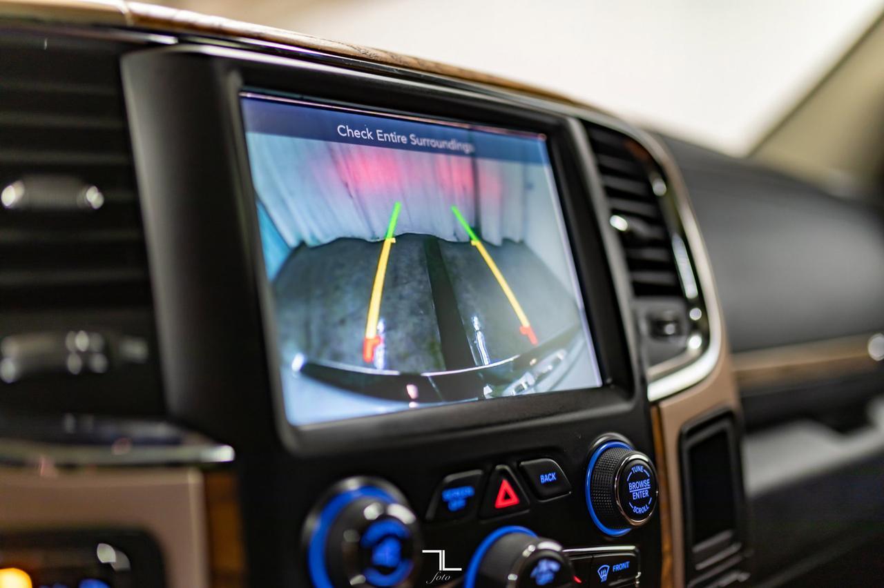 2017 Ram 1500 4x4 Crew Cab Longhorn Leather Roof Nav Red Deer AB