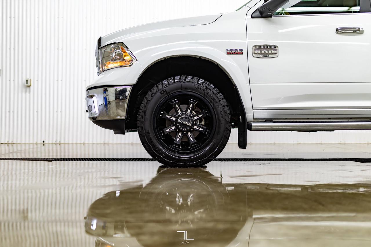 2017 Ram 1500 4x4 Crew Cab Longhorn Leather Roof Nav Red Deer AB