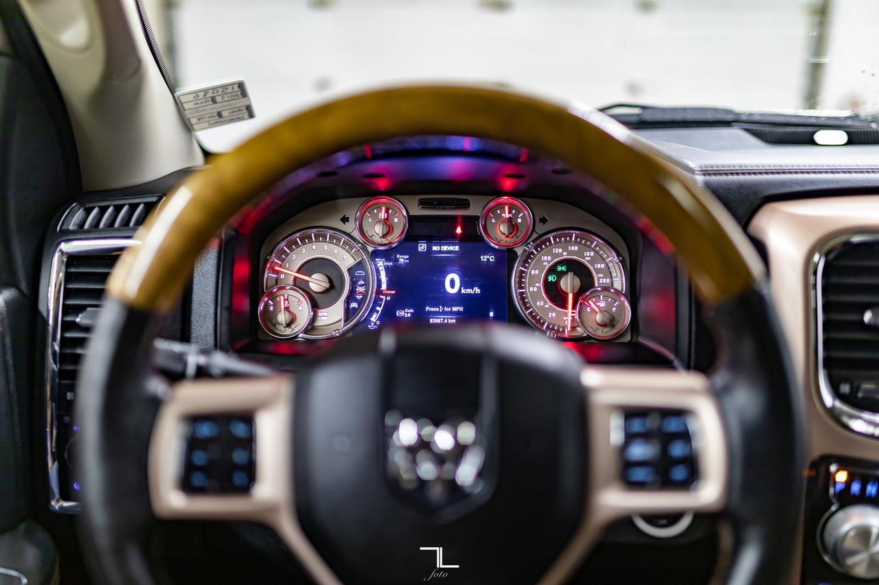 2017 Ram 1500 4x4 Crew Cab Longhorn Leather Roof Nav Red Deer AB