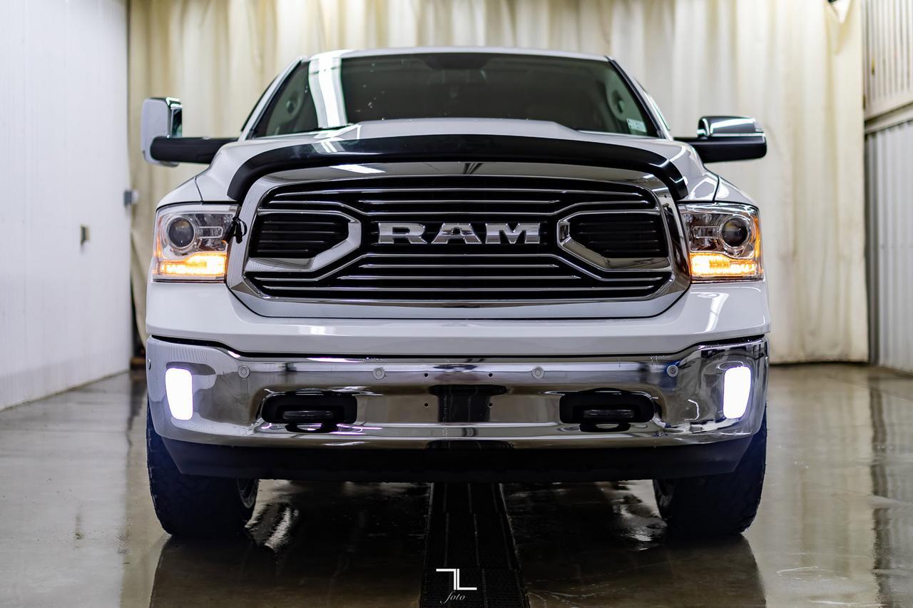 2017 Ram 1500 4x4 Crew Cab Longhorn Leather Roof Nav Red Deer AB