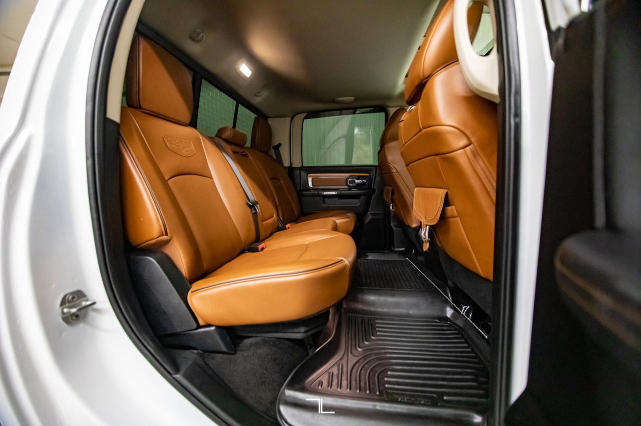 2017 Ram 1500 4x4 Crew Cab Longhorn Leather Roof Nav Red Deer AB