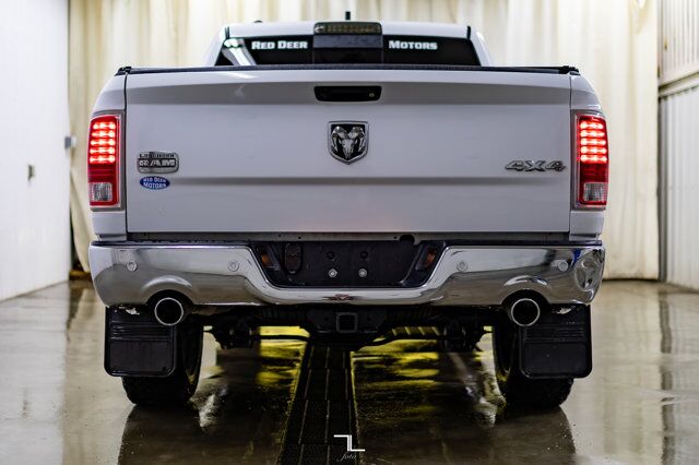 2017 Ram 1500 4x4 Crew Cab Longhorn Leather Roof Nav Red Deer AB