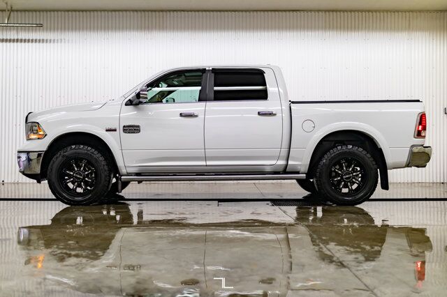 2017 Ram 1500 4x4 Crew Cab Longhorn Leather Roof Nav Red Deer AB