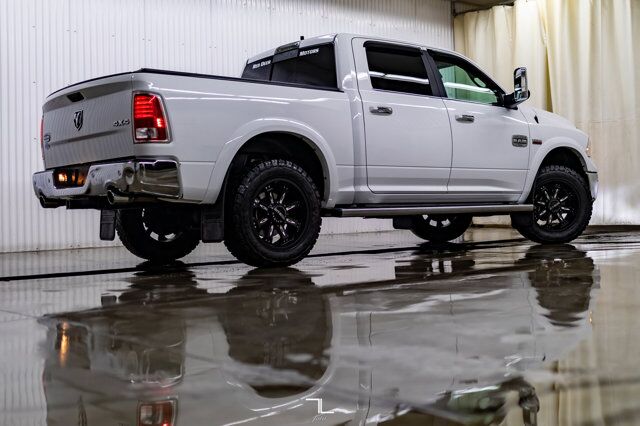 2017 Ram 1500 4x4 Crew Cab Longhorn Leather Roof Nav Red Deer AB